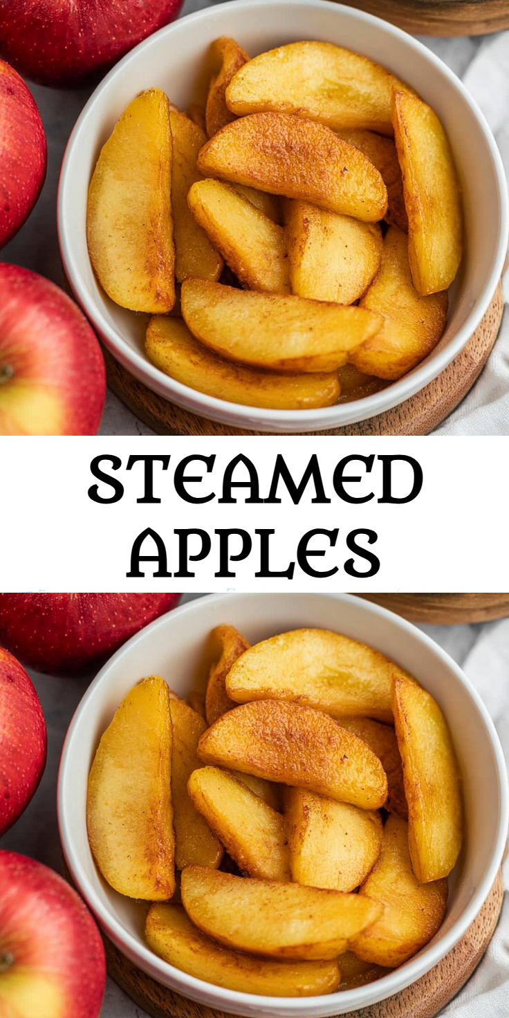 Steamed Apples