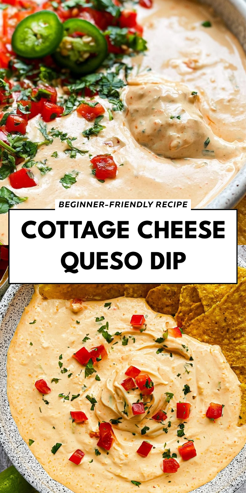 Cottage Cheese Queso Dip