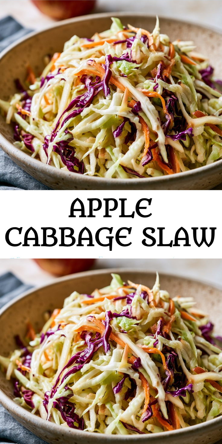 Apple Cabbage Slaw