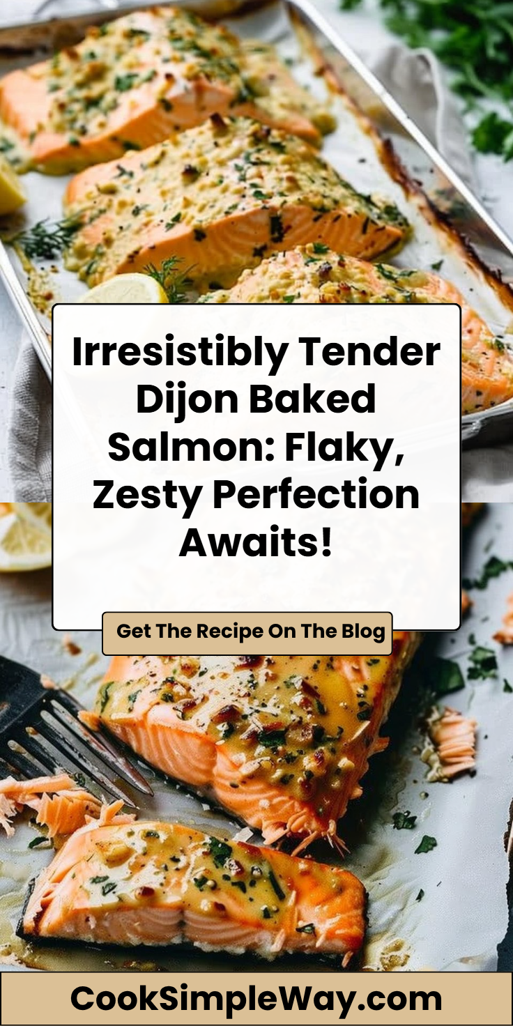 Dijon Baked Salmon