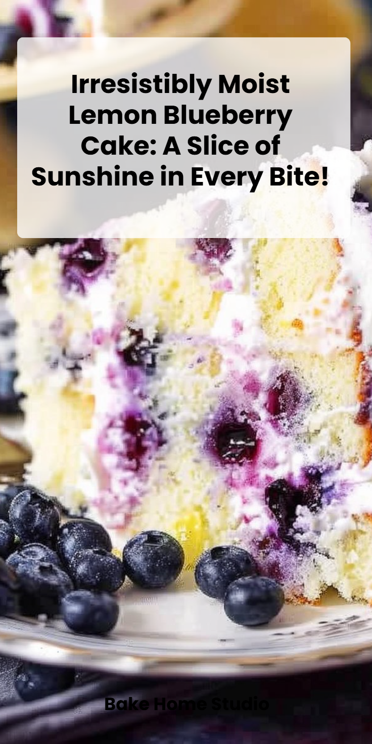 Lemon Blueberry Cake: Ultimate, Moist Recipe for Bright Flavor
