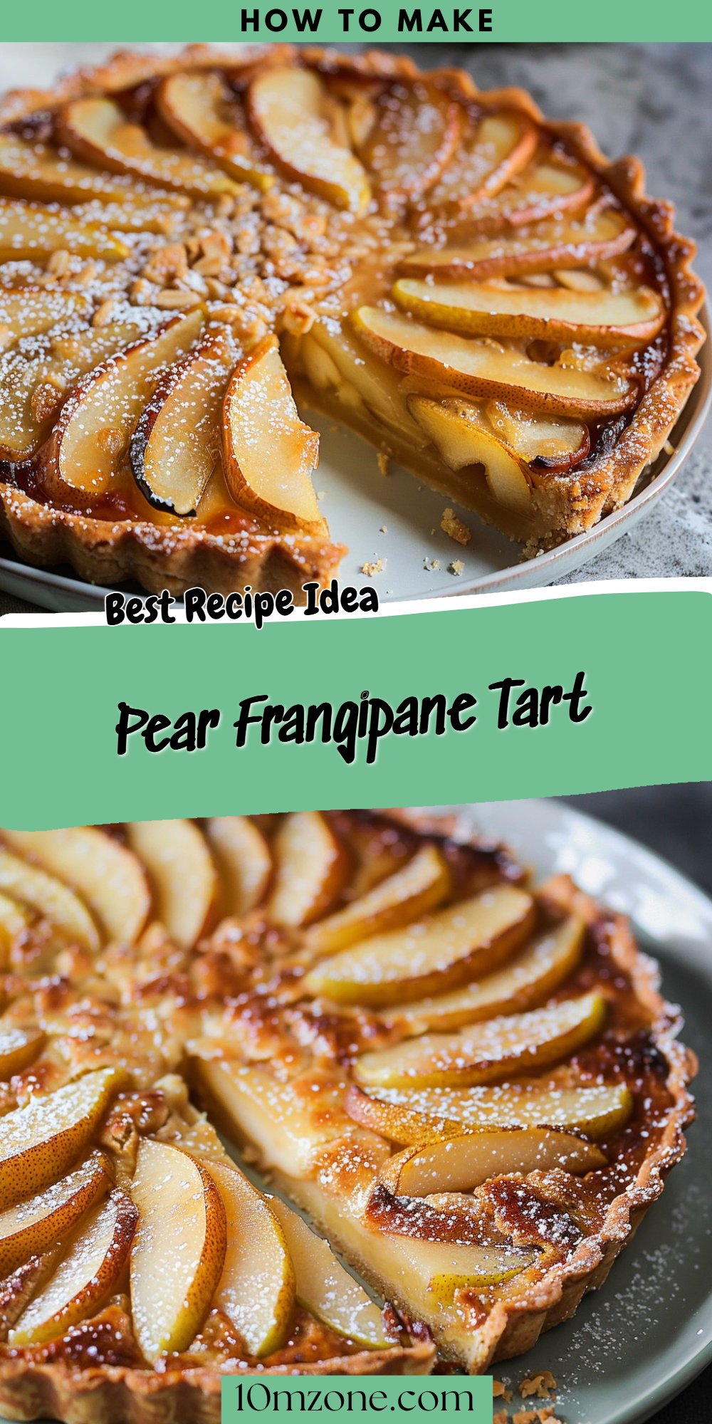 Pear Frangipane Tart
