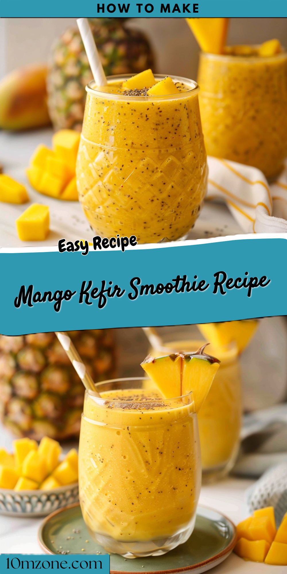 Mango Kefir Smoothie Recipe