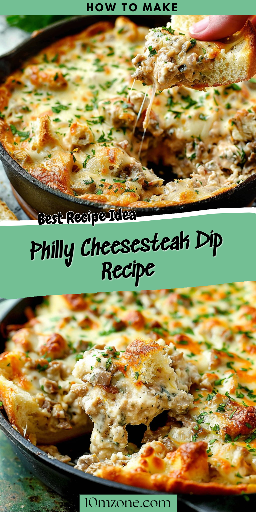 Philly Cheesesteak Dip Recipe