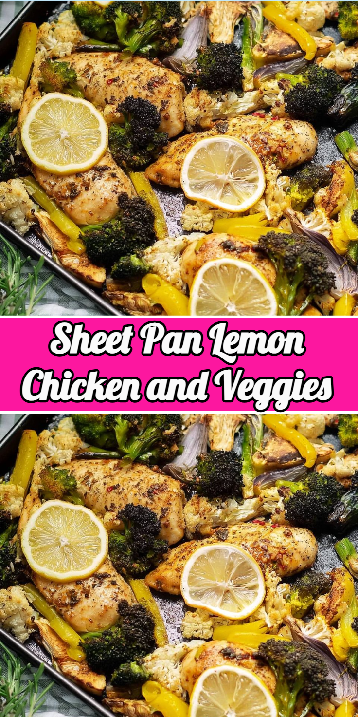 Sheet Pan Lemon Chicken and Veggies