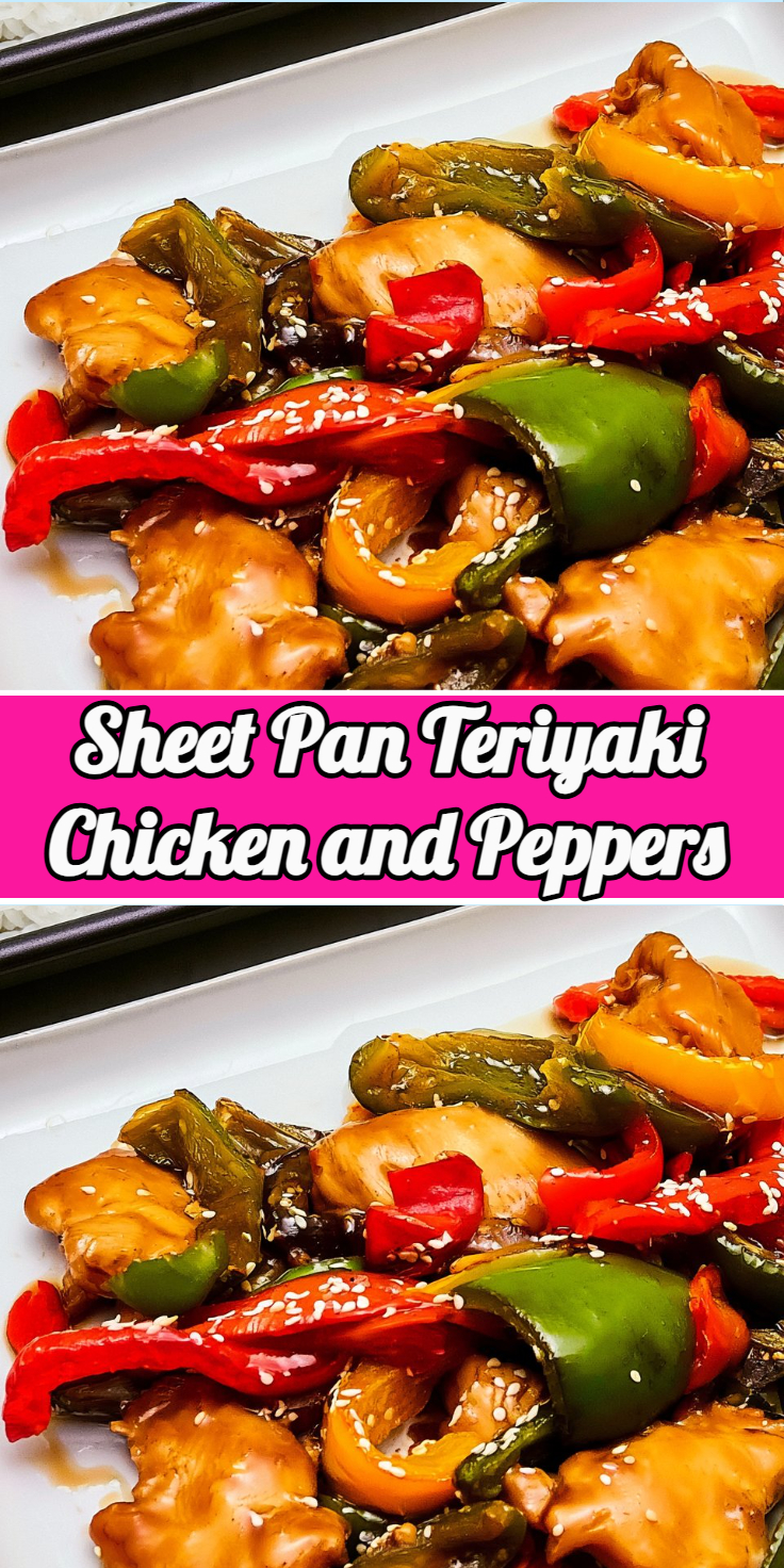 Sheet Pan Teriyaki Chicken and Peppers