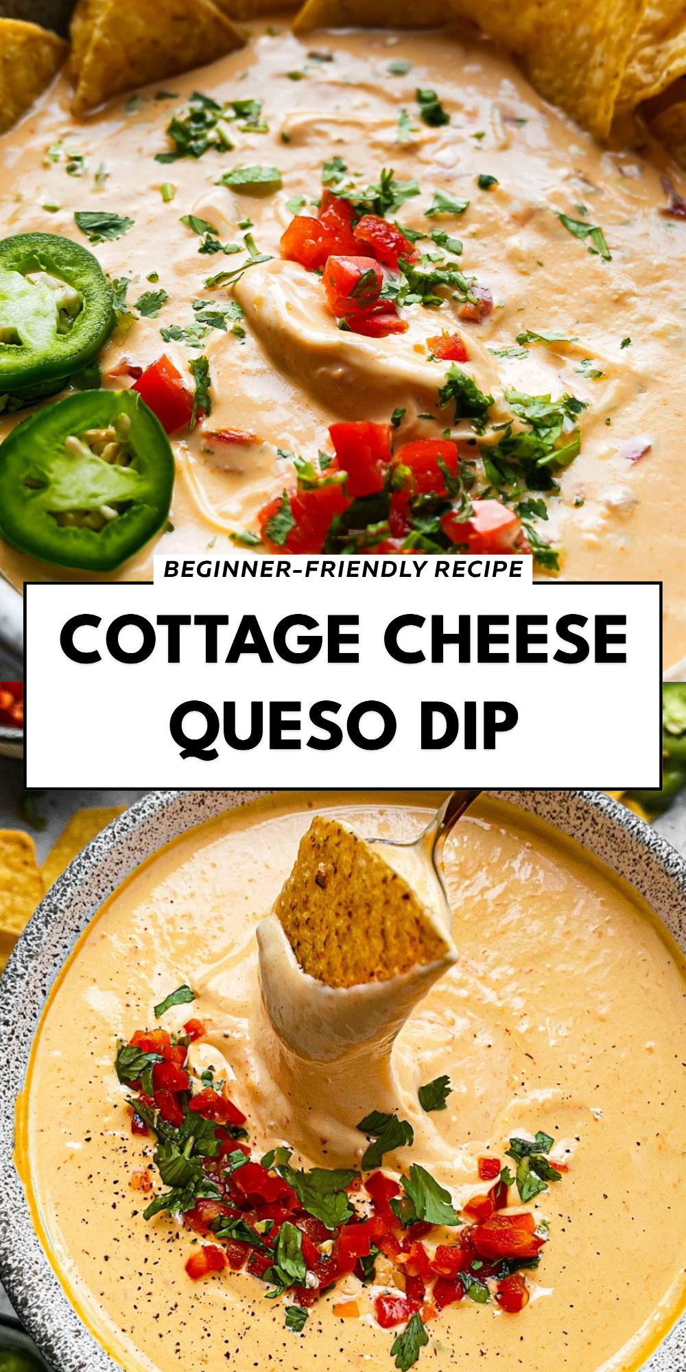 Cottage Cheese Queso Dip