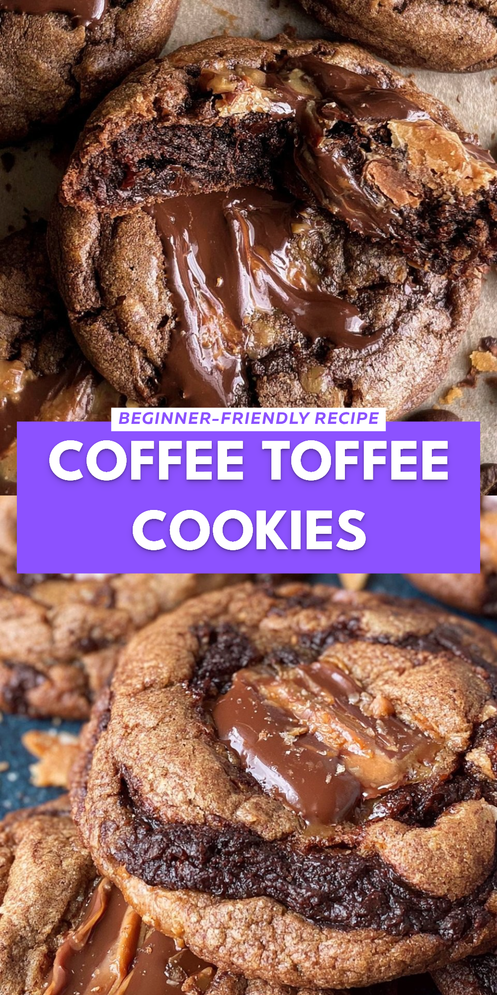Coffee Toffee Cookies