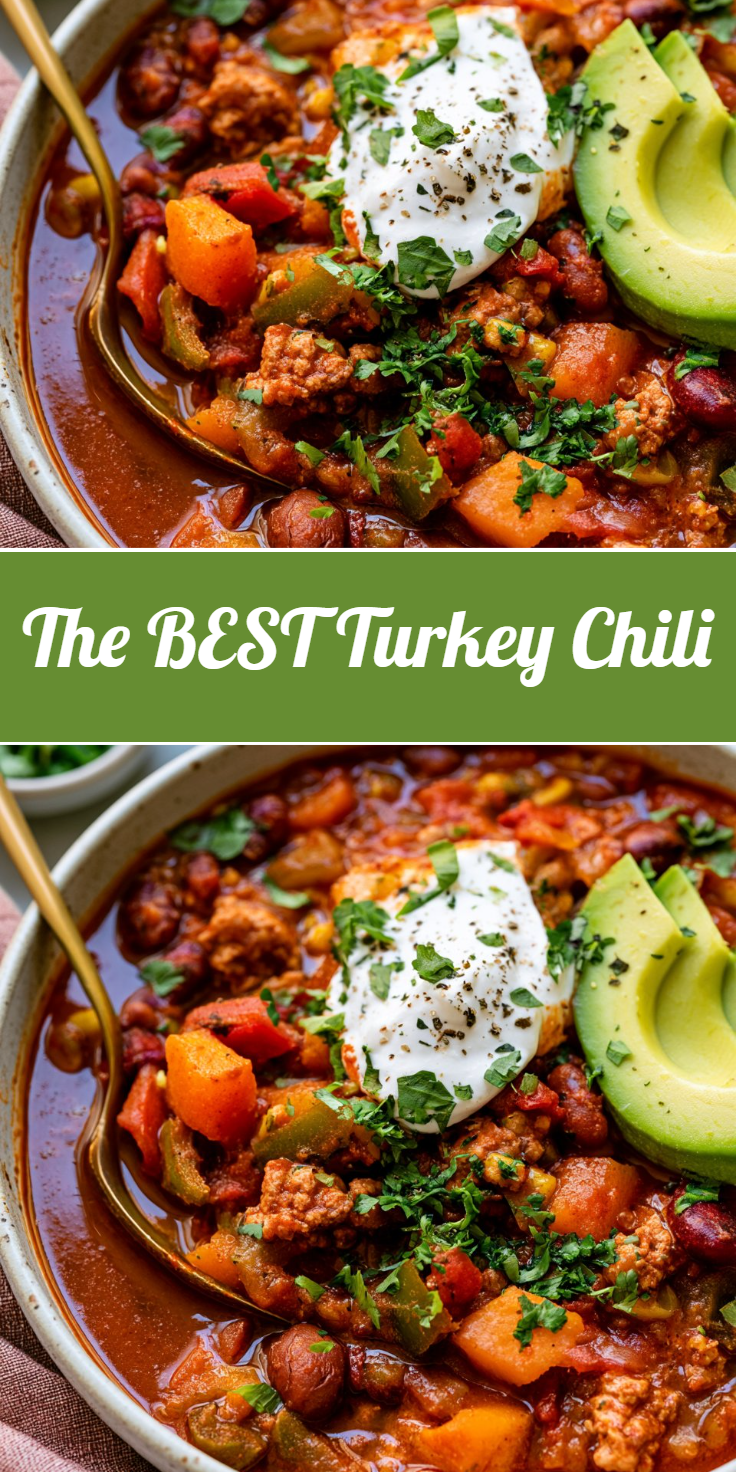 The BEST Turkey Chili