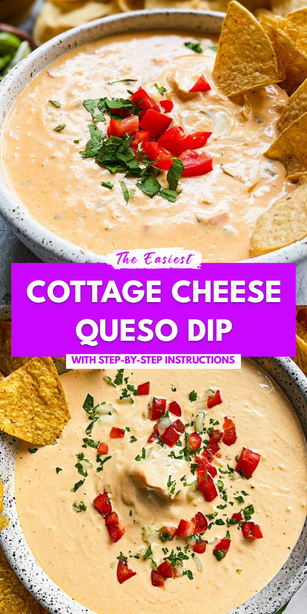 Cottage Cheese Queso Dip