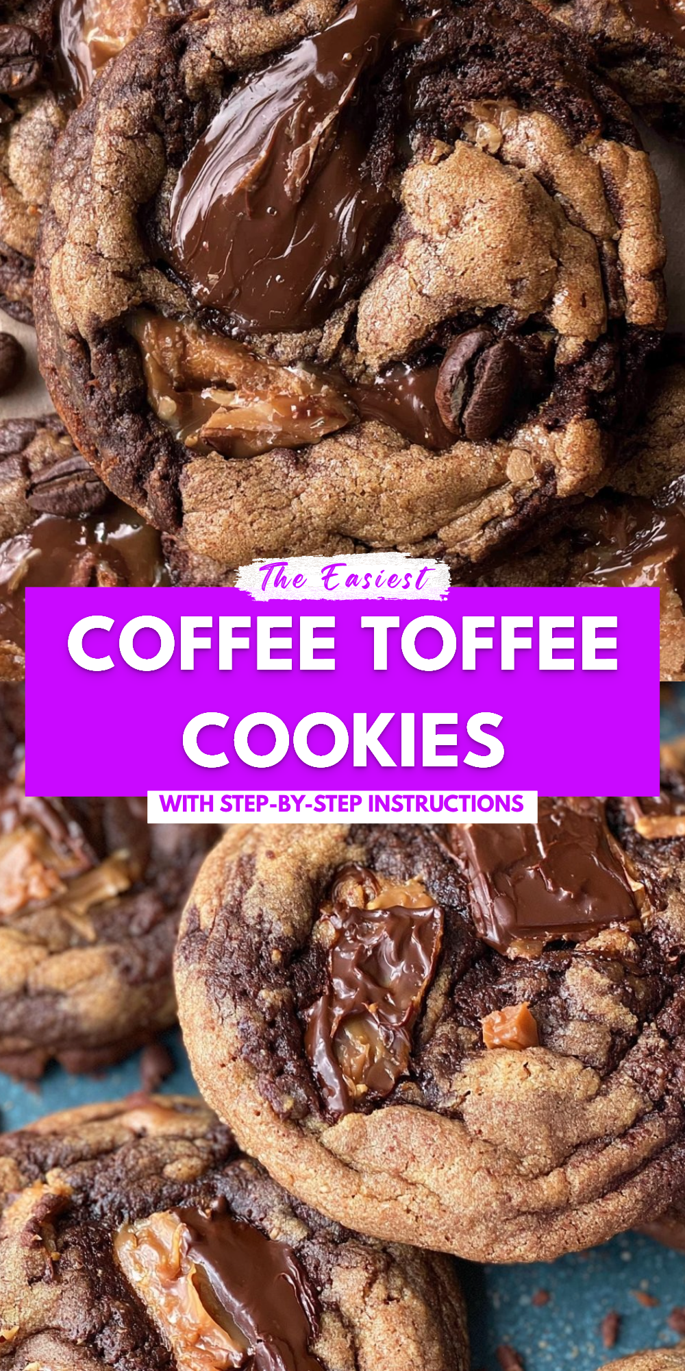 Coffee Toffee Cookies