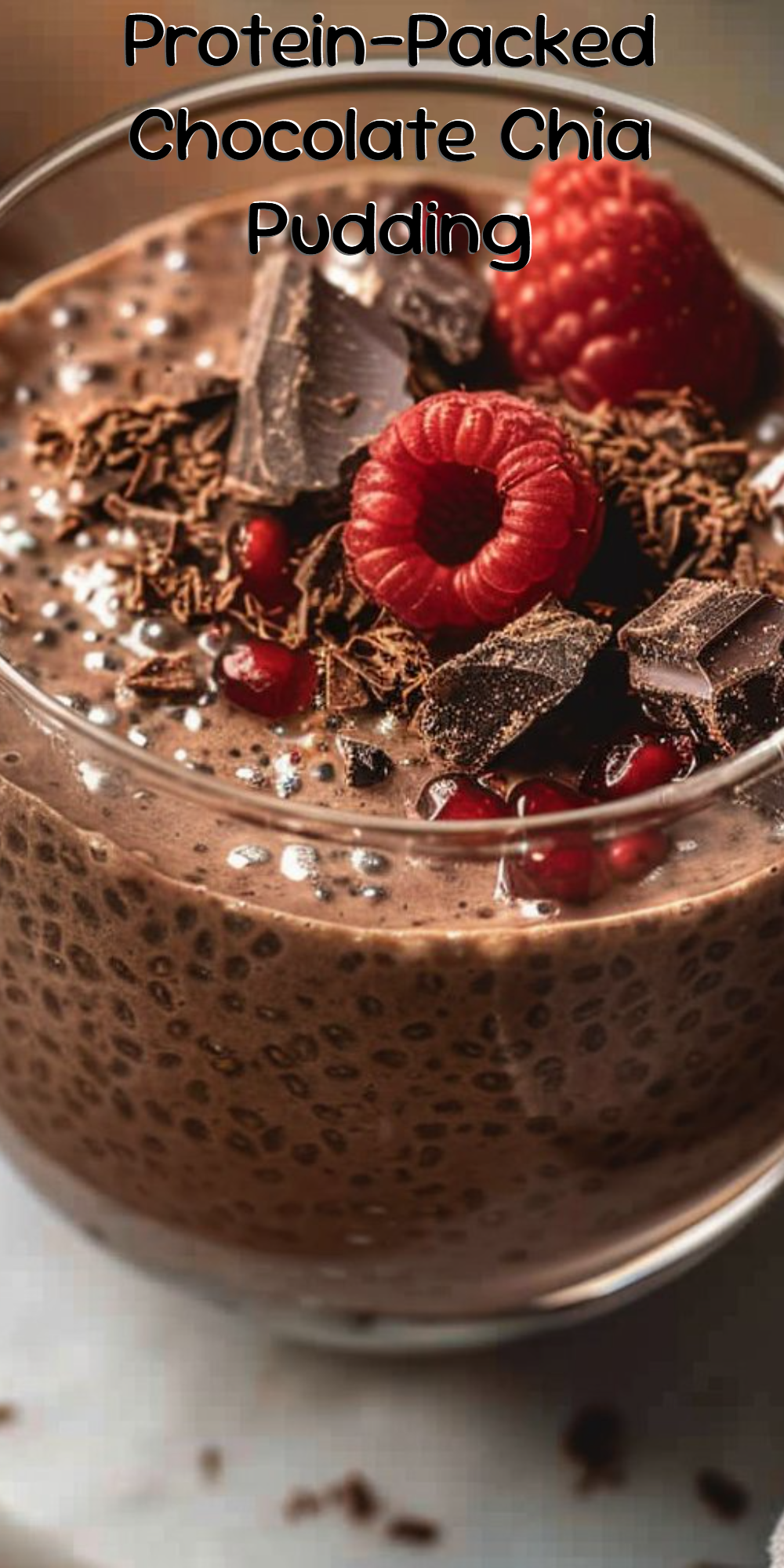 Protein-Packed Chocolate Chia Pudding