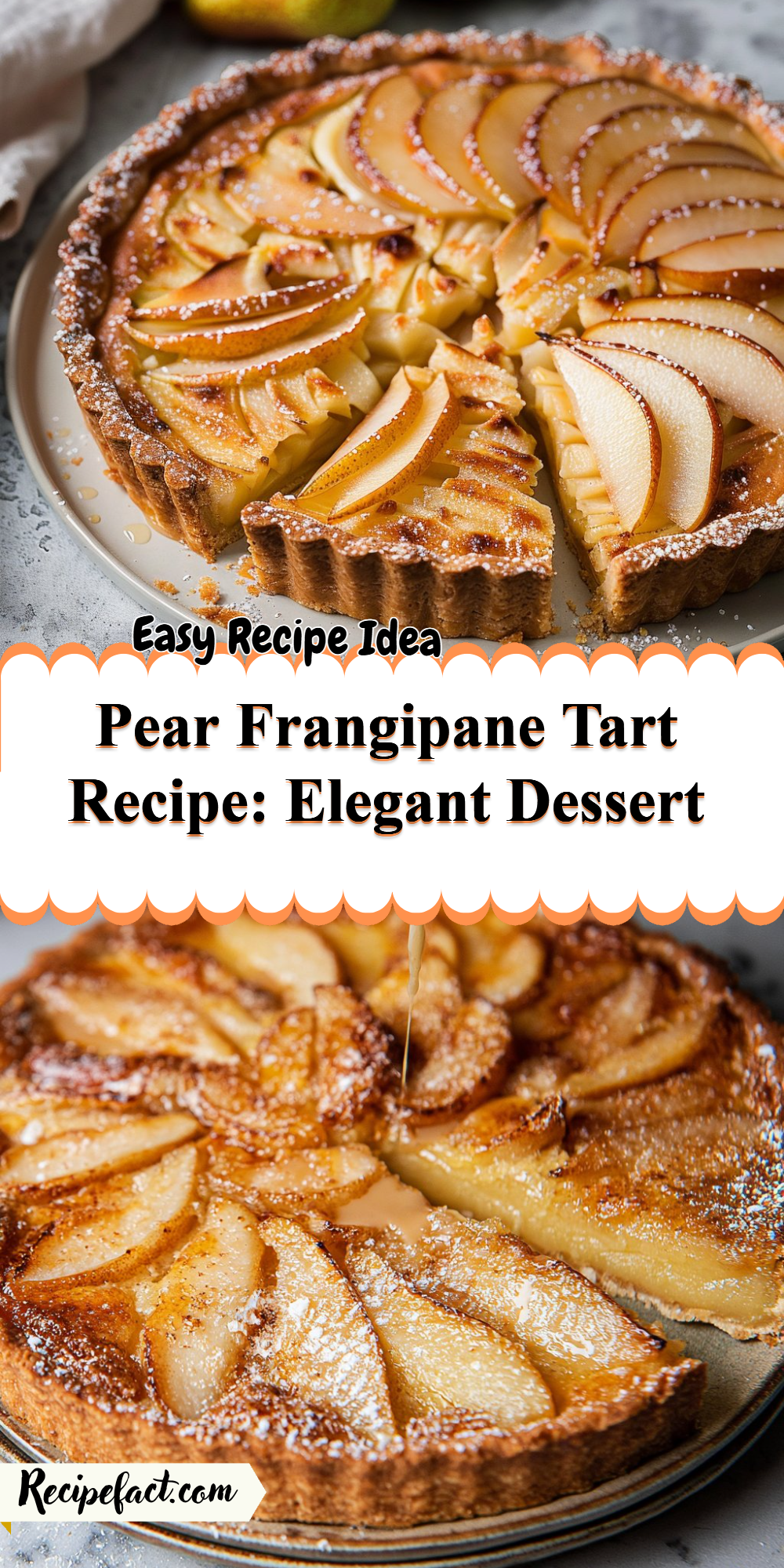 Pear Frangipane Tart Recipe: Elegant Dessert
