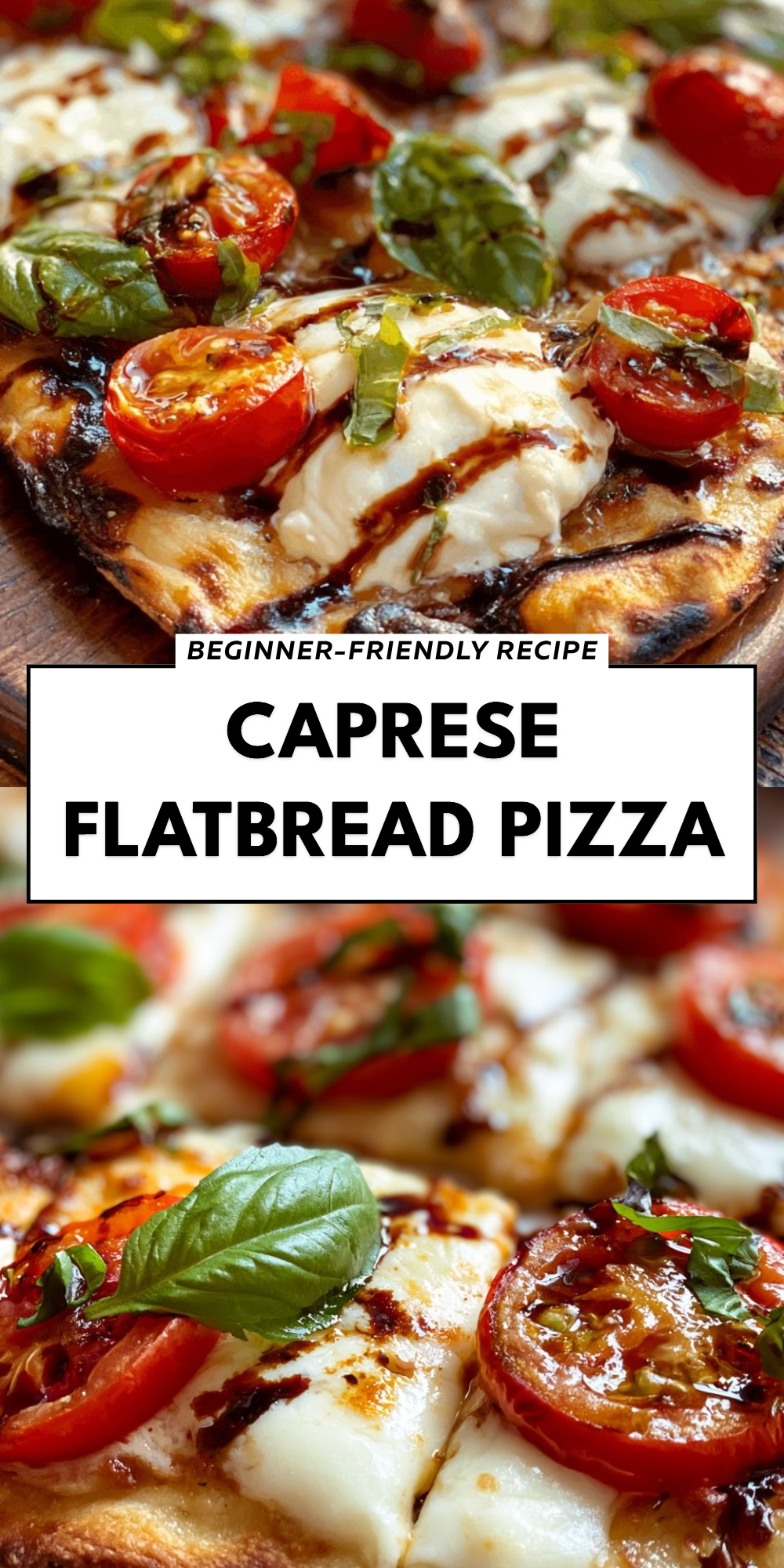 Caprese Flatbread Pizza