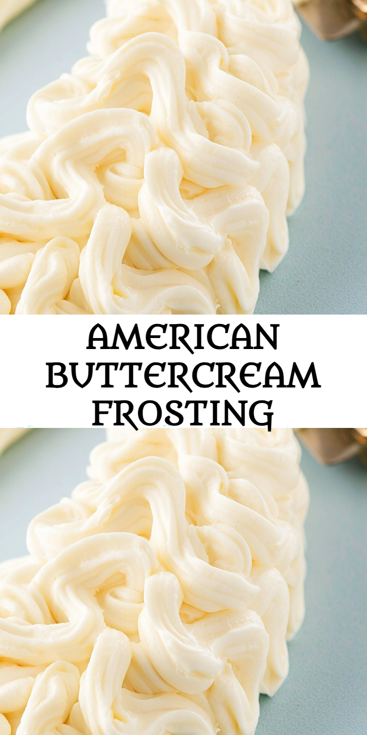 American Buttercream Frosting