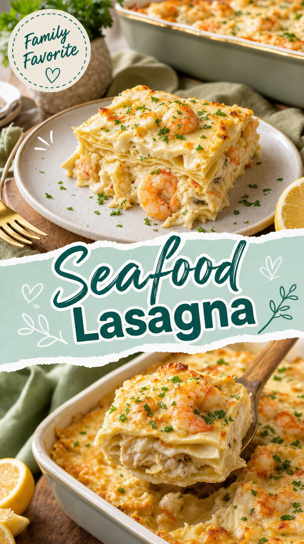 Seafood Lasagna