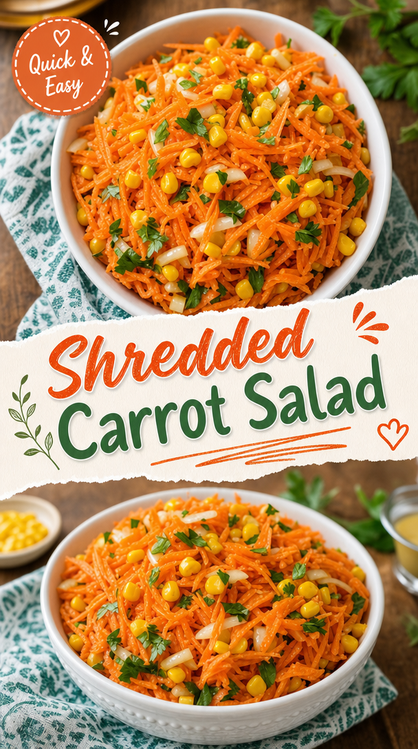 Shredded Carrot Salad