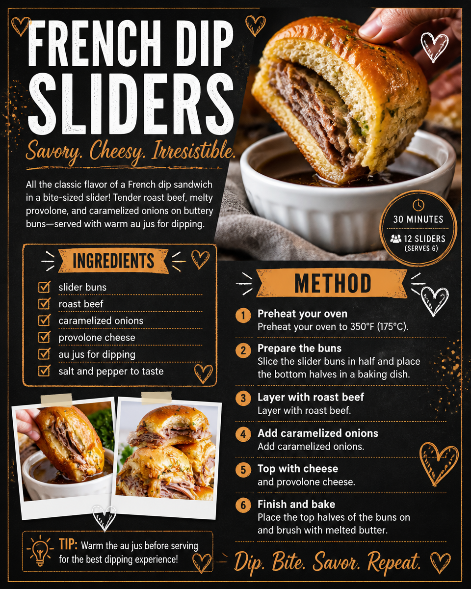 French Dip Sliders