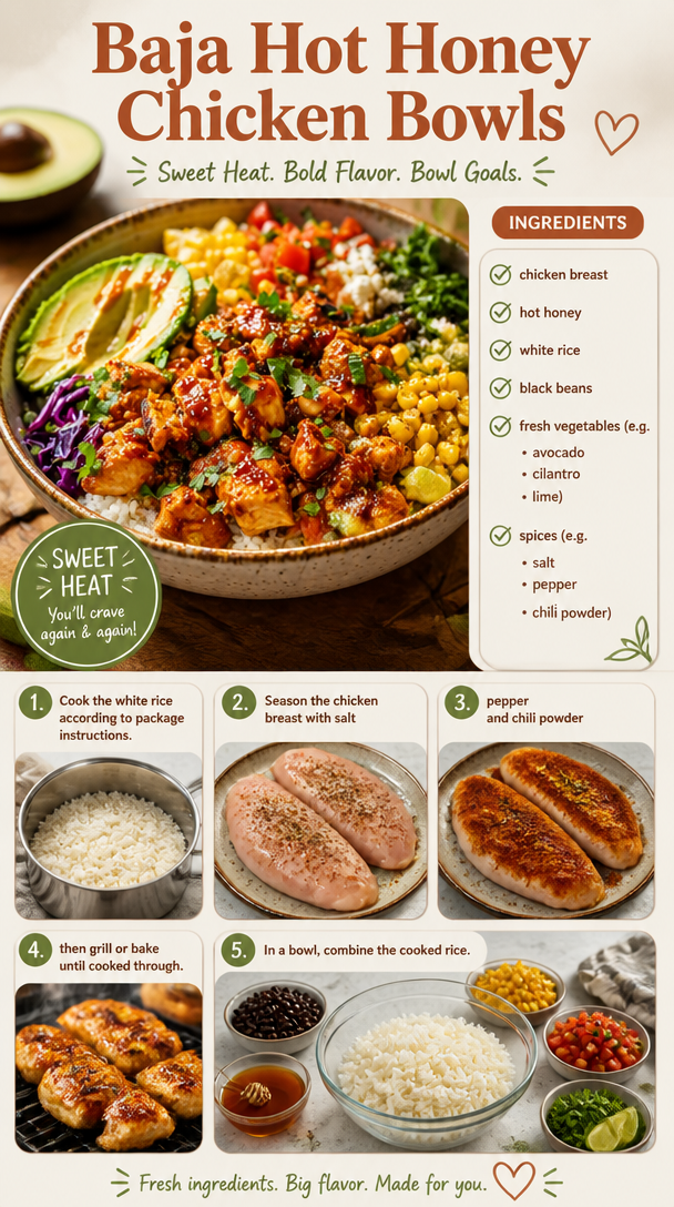 Baja Hot Honey Chicken Bowls