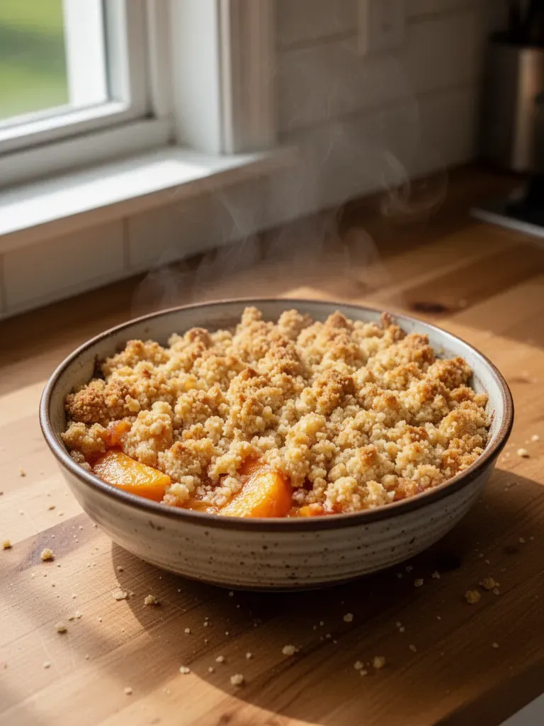 Best Peach Crumble