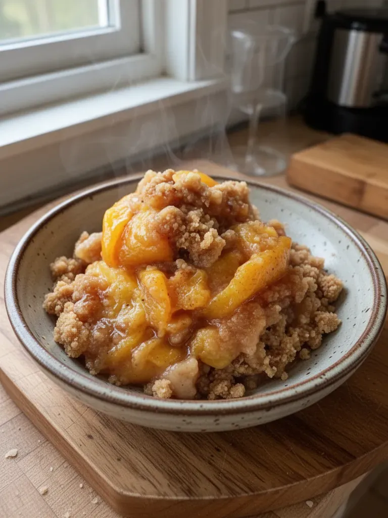 Peach Crisp