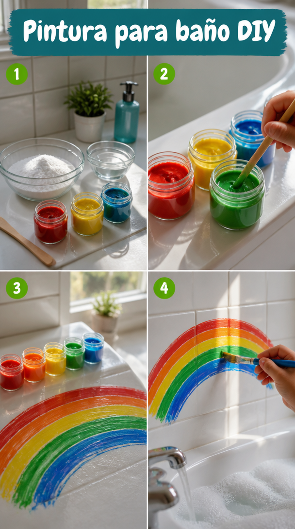 Pintura para baño DIY