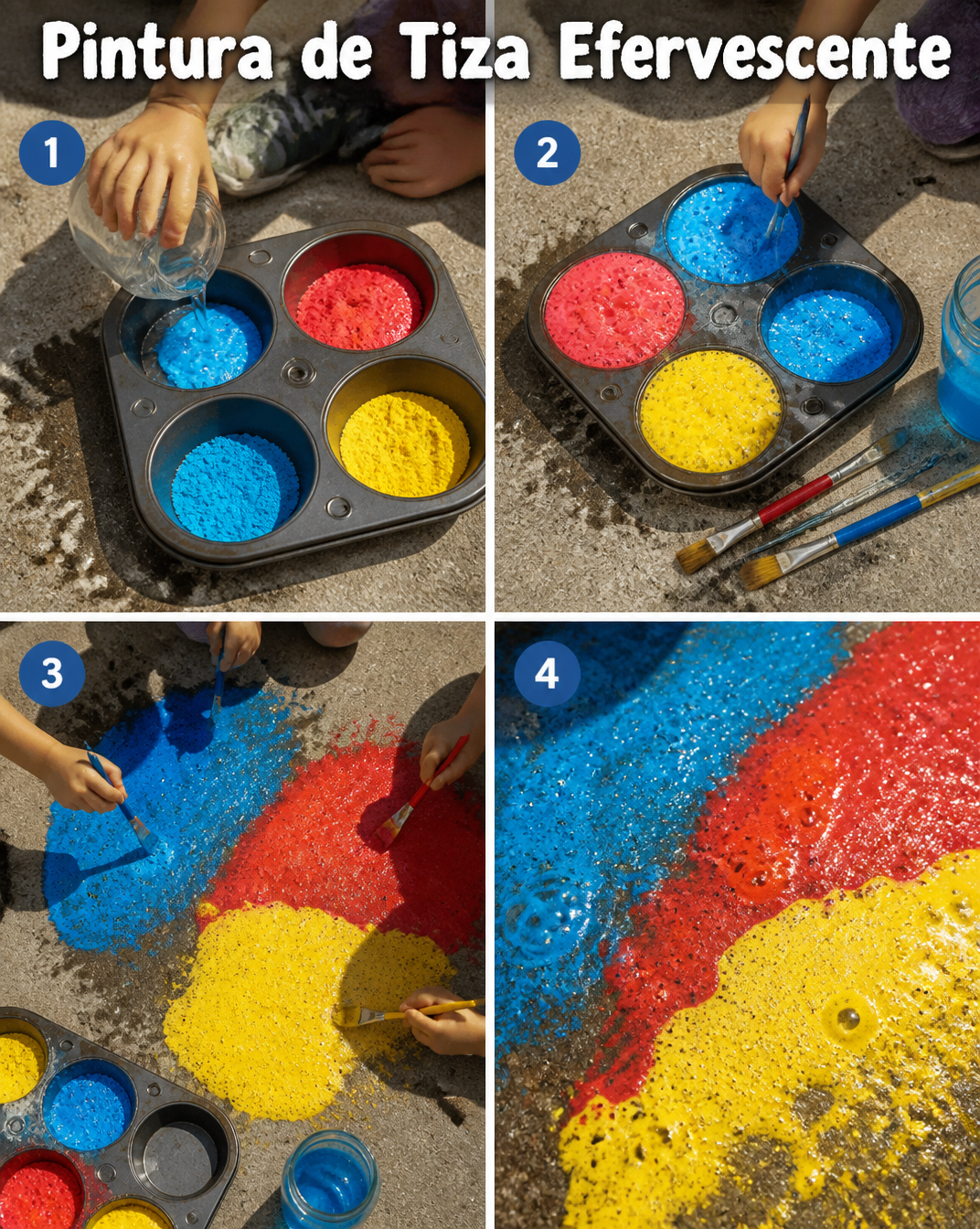 Pintura de Tiza Efervescente
