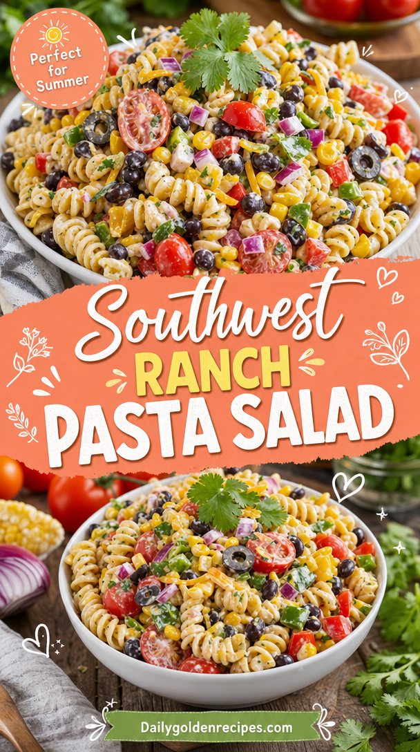 Southwest Ranch Pasta Salad
