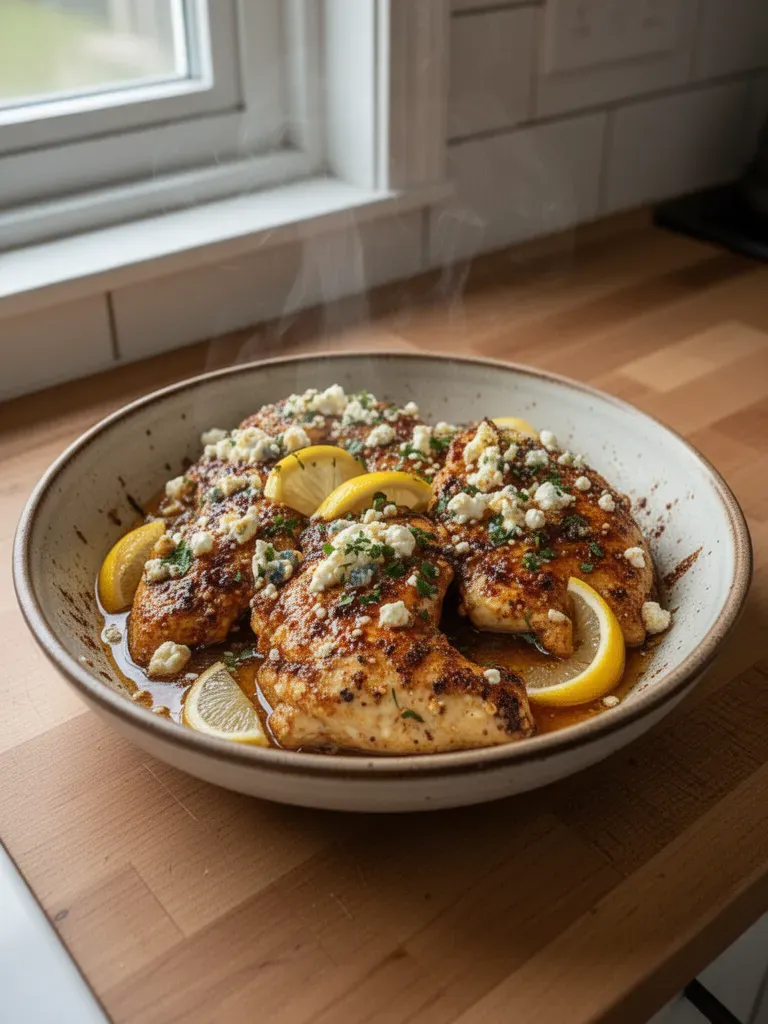 Hot Honey Feta Chicken