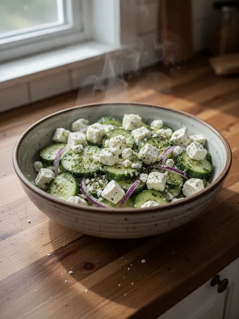 Cucumber Feta Salad
