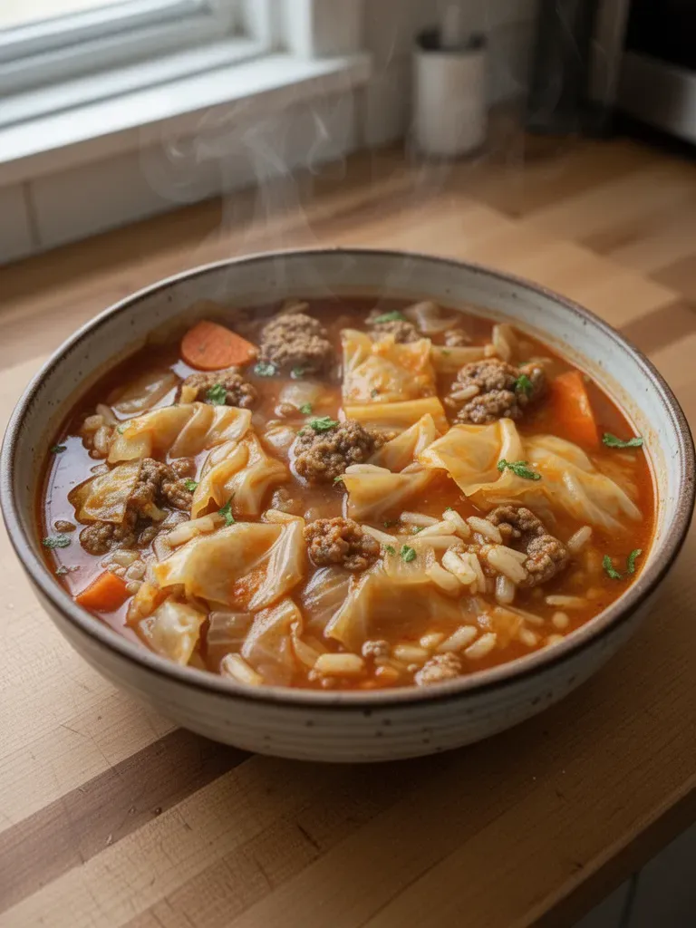 Cabbage Roll Soup