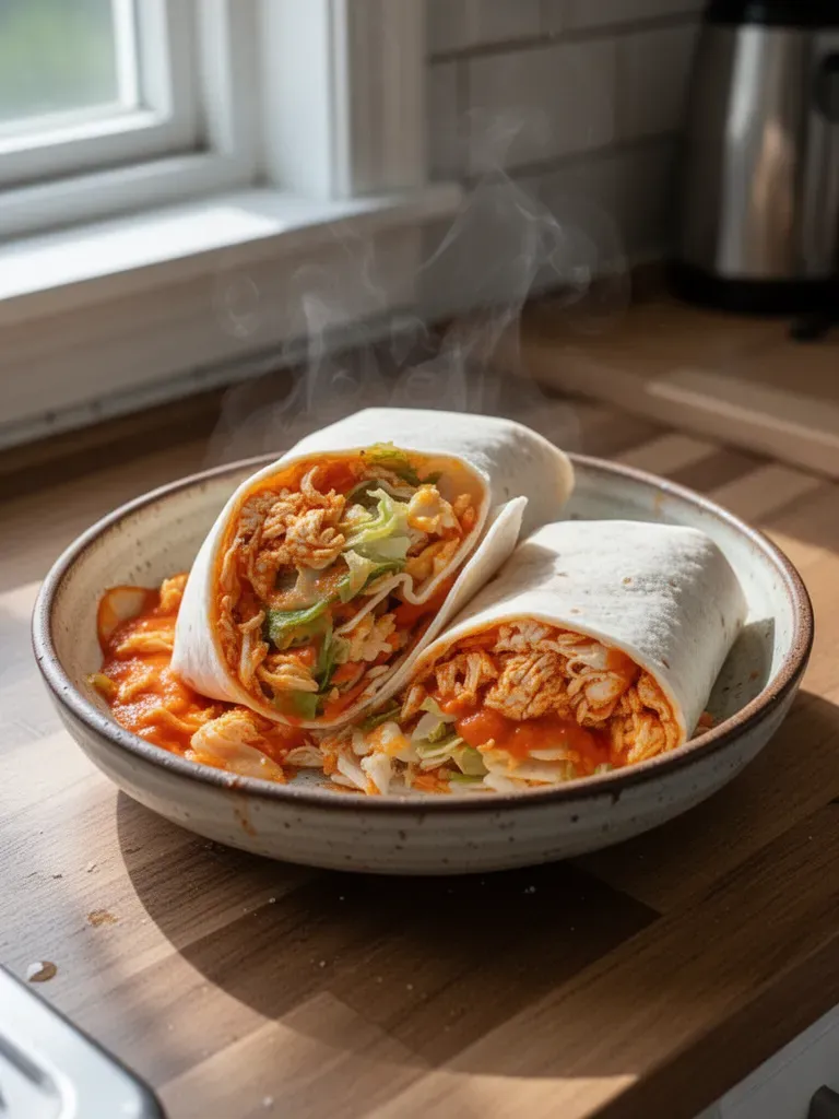 Buffalo Chicken Wraps