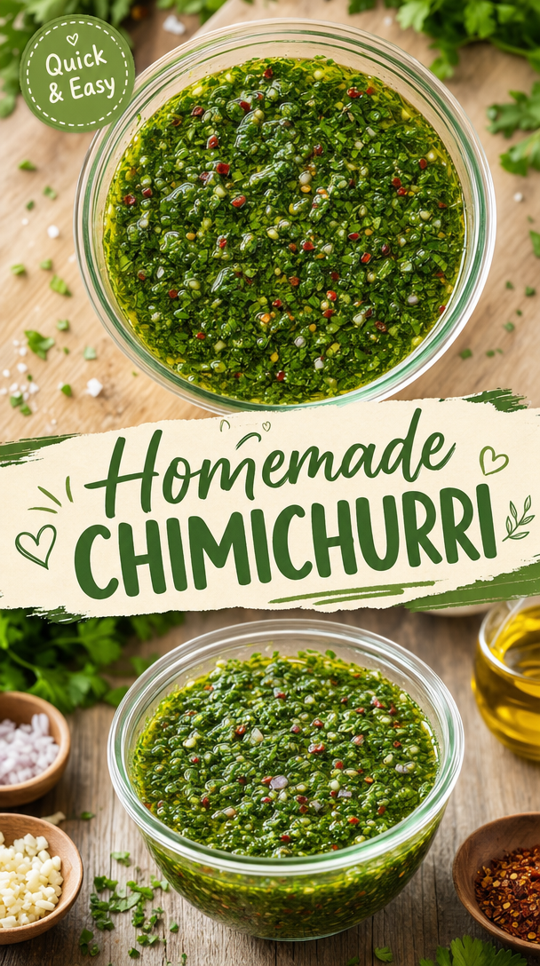 Homemade Chimichurri