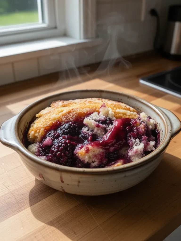 Blackberry Batter Cake