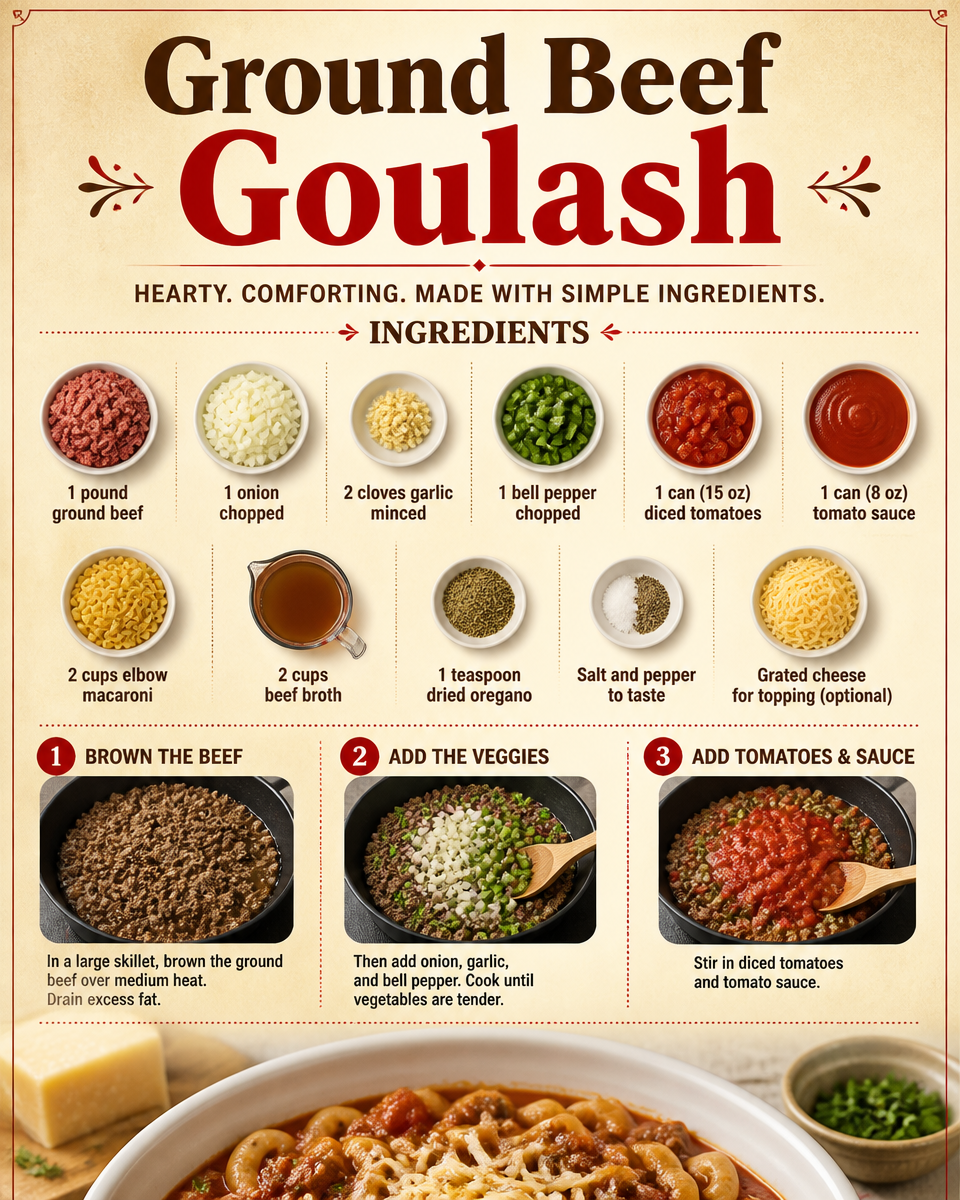 Ground Beef Goulash