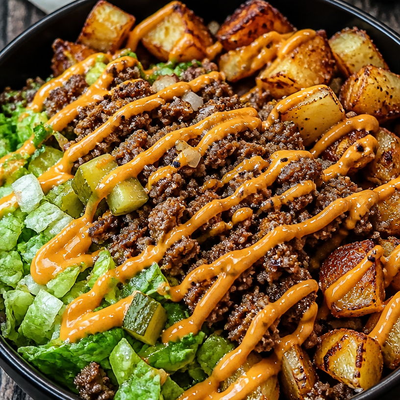 Smash Burger Bowl
