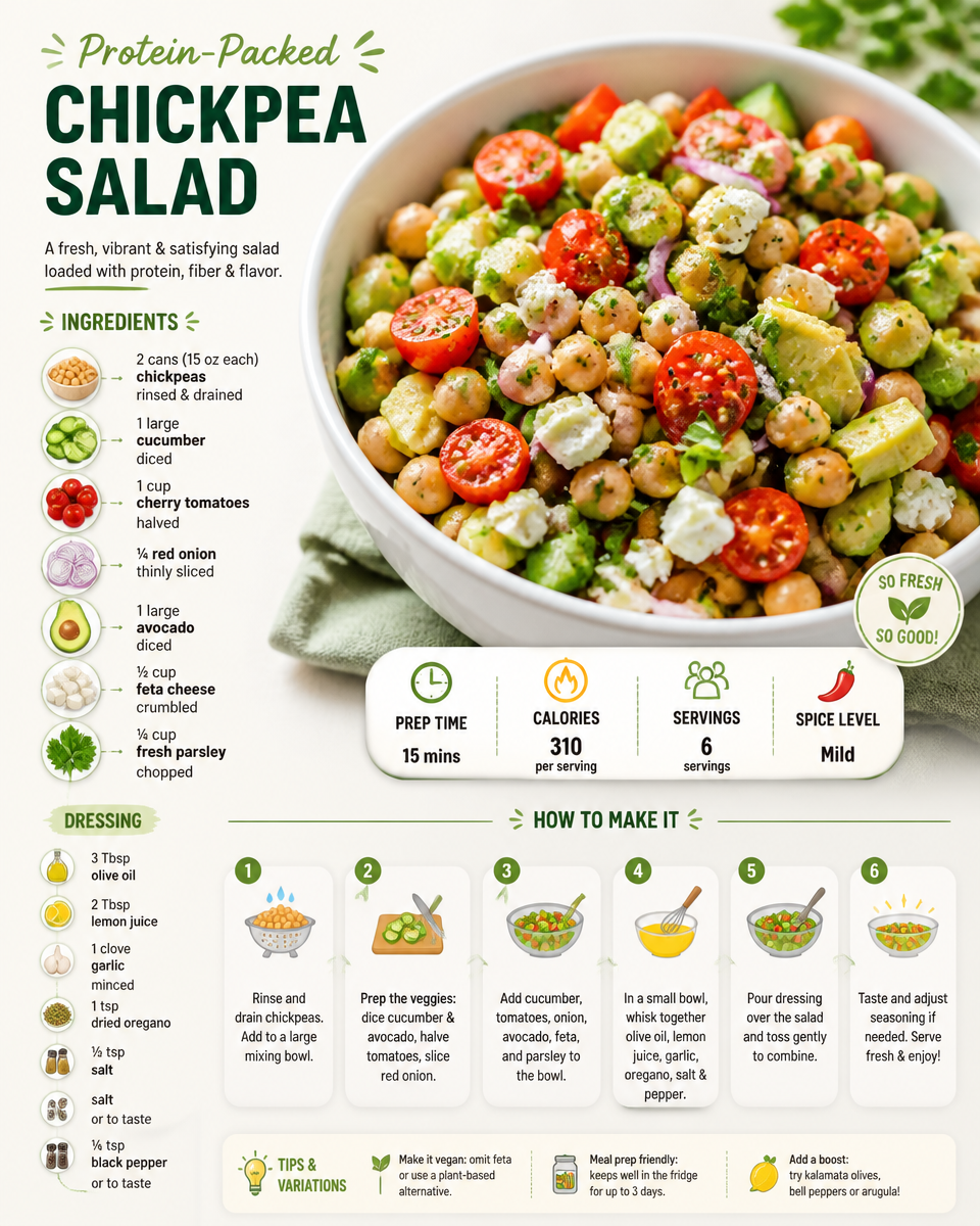 Chickpea Salad Recipe - NatashasKitchen.com