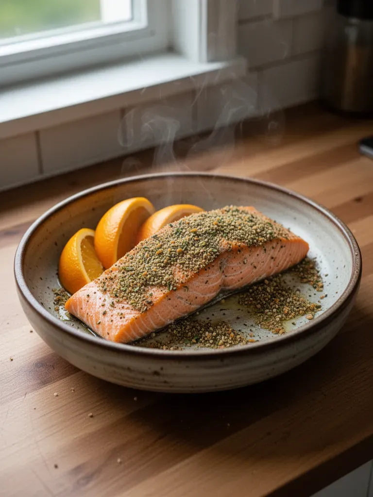 Citrusy Salmon Rub