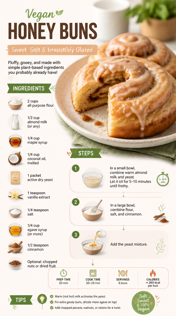 Vegan Honey Buns