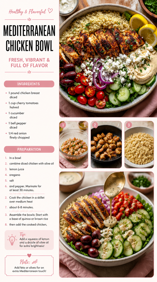 Mediterranean Chicken Bowl