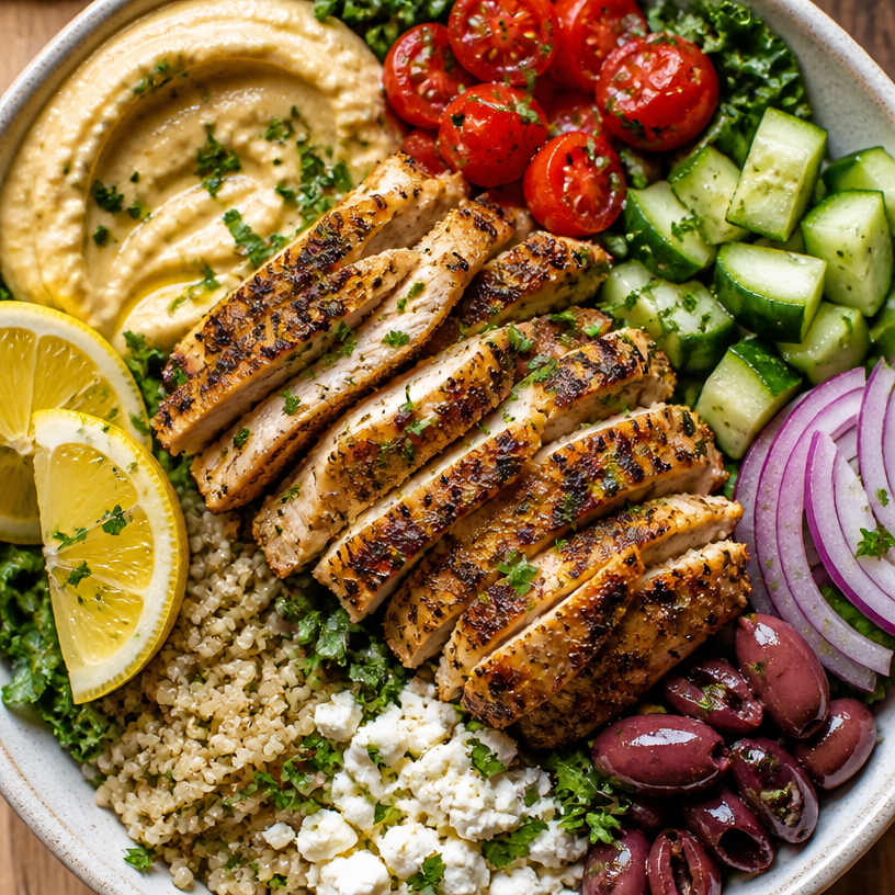 Mediterranean Chicken Bowl