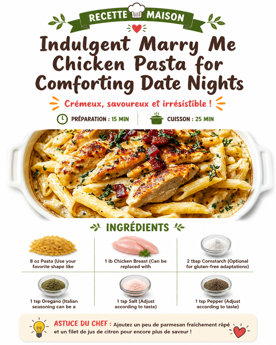Indulgent Marry Me Chicken Pasta for Comforting Date Nights