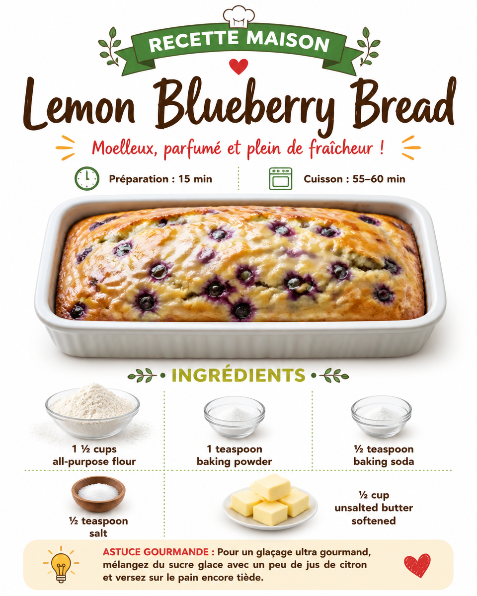 Lemon Blueberry Bread