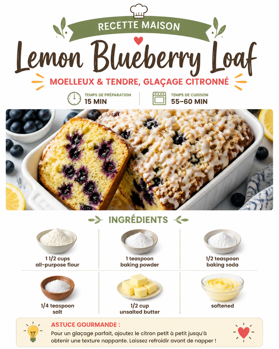 Lemon Blueberry Loaf