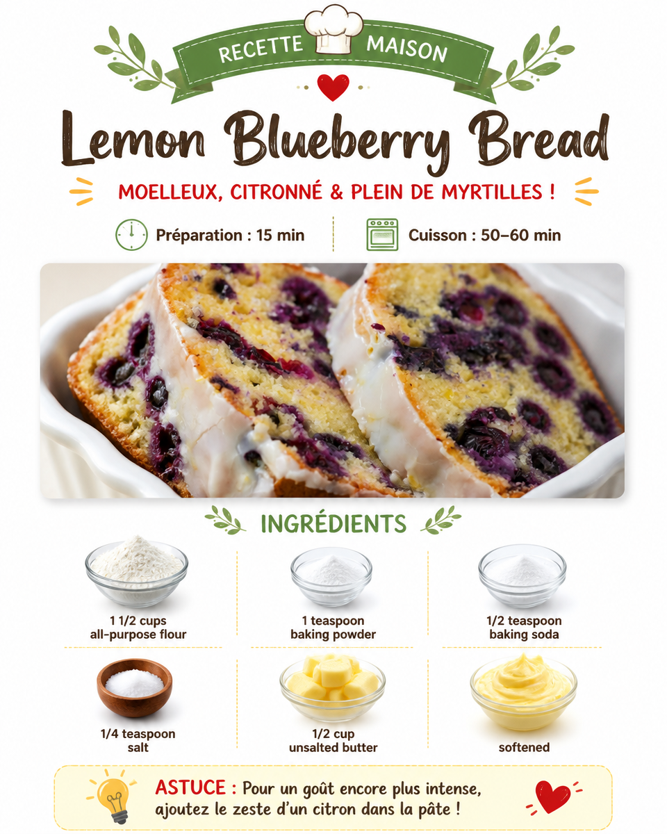 Lemon Blueberry Bread