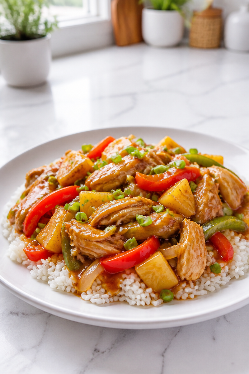 Slow Cooker Sweet And Sour Crockpot Chicken Recipe