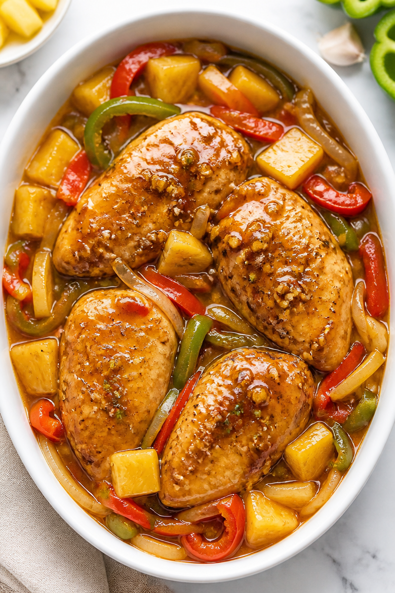 Slow Cooker Sweet And Sour Crockpot Chicken Recipe