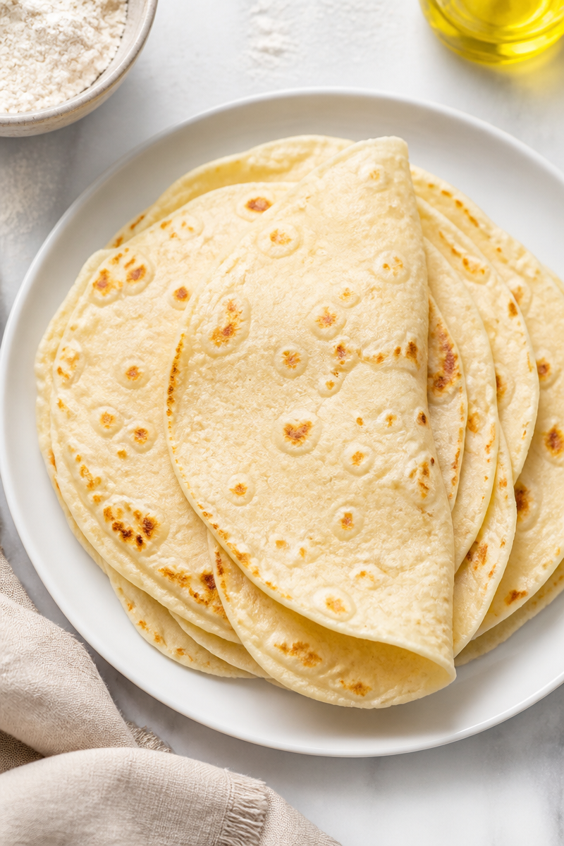 Healthy Gluten Free Cassava Flour Tortilla Recipe