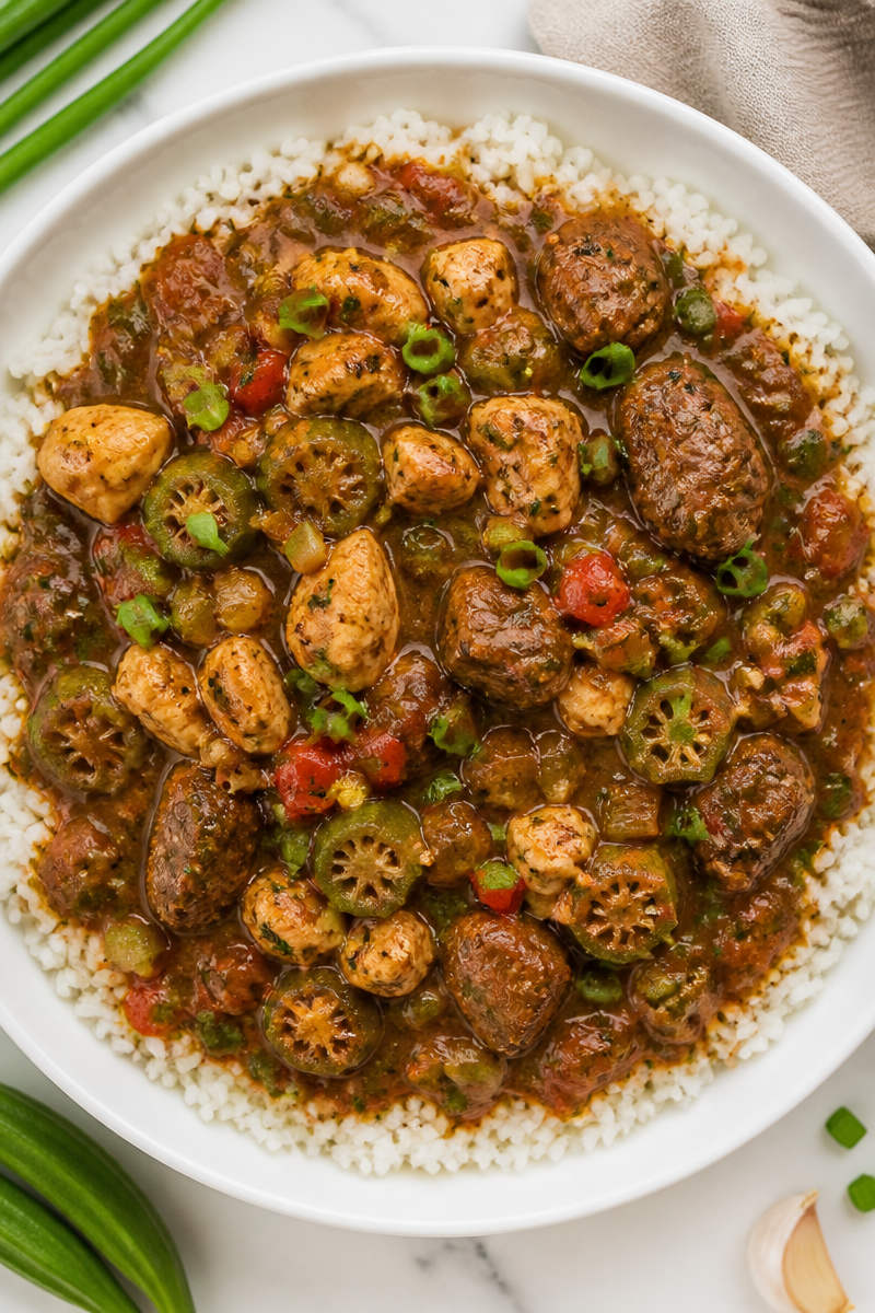 Authentic Louisiana Halal Beef And Chicken Gumbo Recipe