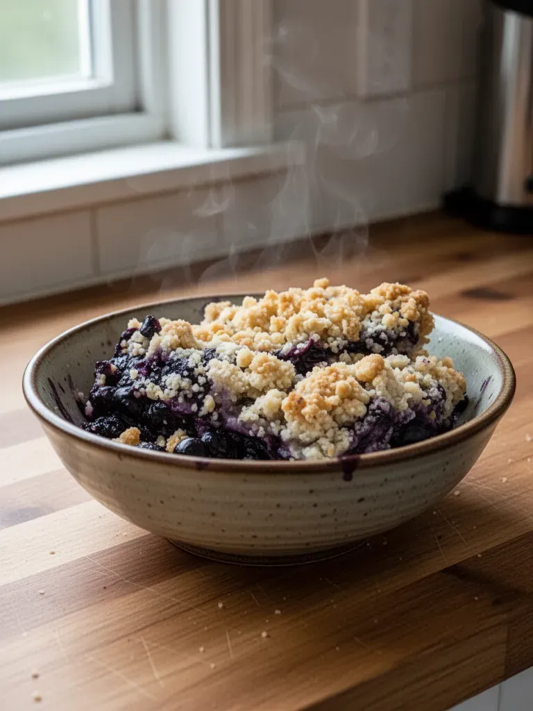 Blueberry Crisp